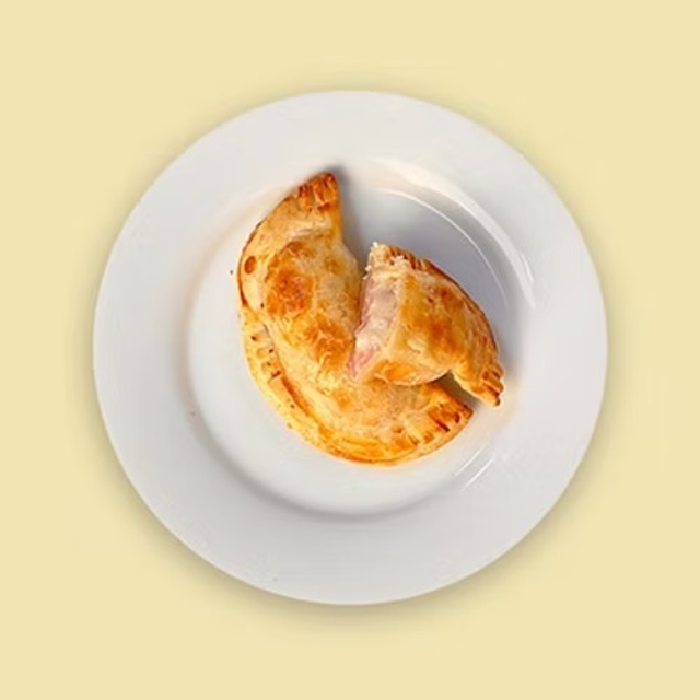 Ham and Cheese Empanada.